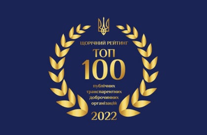 3 липня 2023 року Благодійний фонд «Восток SOS» посів 18 місце в огляді «Топ 100 публічних транспарентних доброчинних організацій України» за діяльність у 2022 році