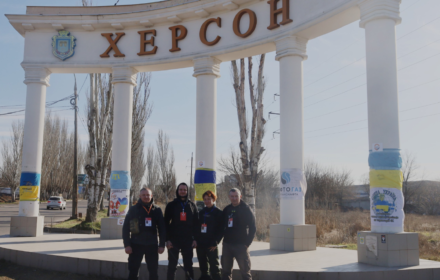 The Charitable Foundation Vostok SOS is evacuating people from the Kherson region!