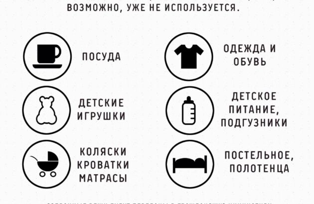 Помоги переселенцам – собери гуманитарную помощь в своем доме или подъезде