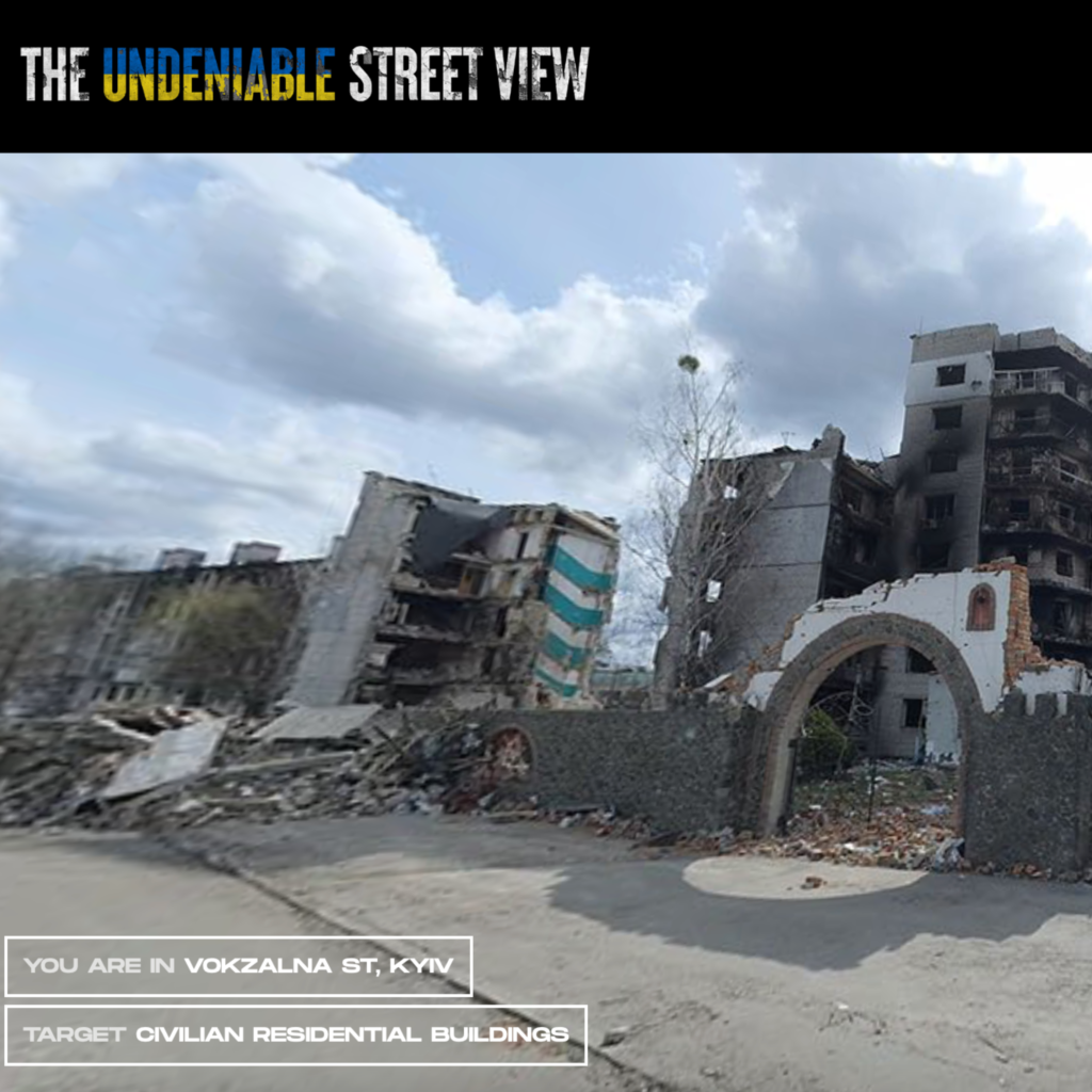 The Undeniable Street View shows the devastating impact of war in Ukraine | CF «East SOS», картинка №2