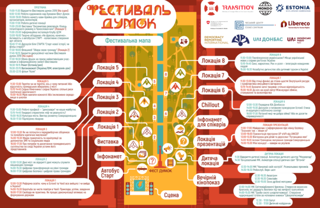 Програма дискусій Фестивалю думок 2019