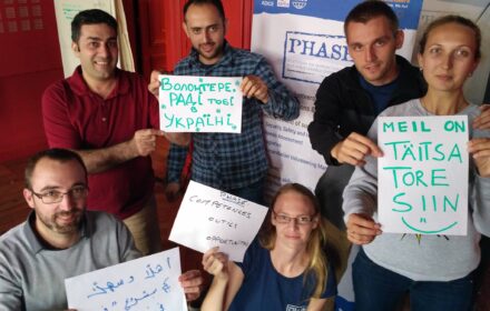 Европейские волонтеры в Украине! Презентация проекта PHASE EU Aid Volunteers