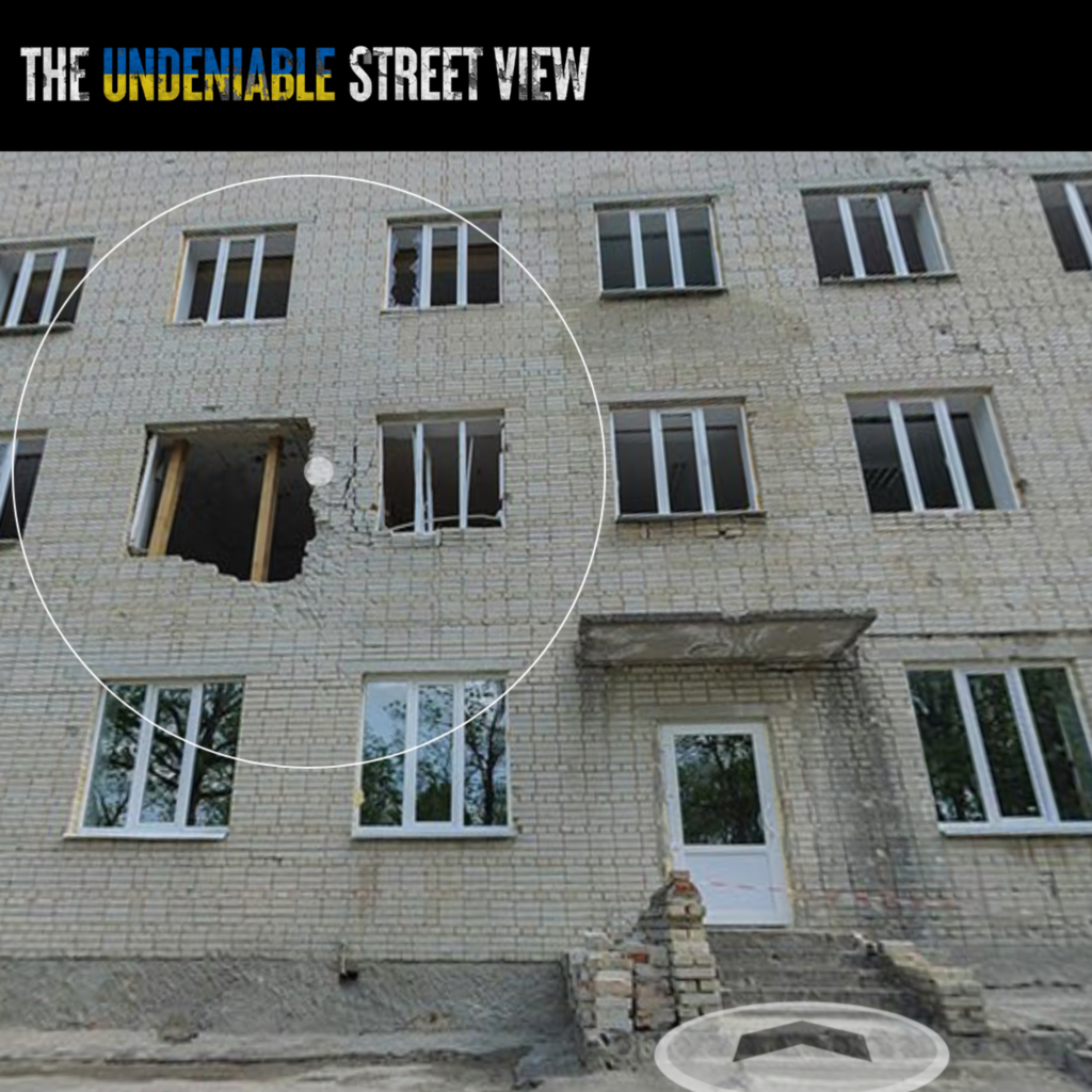 The Undeniable Street View shows the devastating impact of war in Ukraine | CF «East SOS», картинка №3