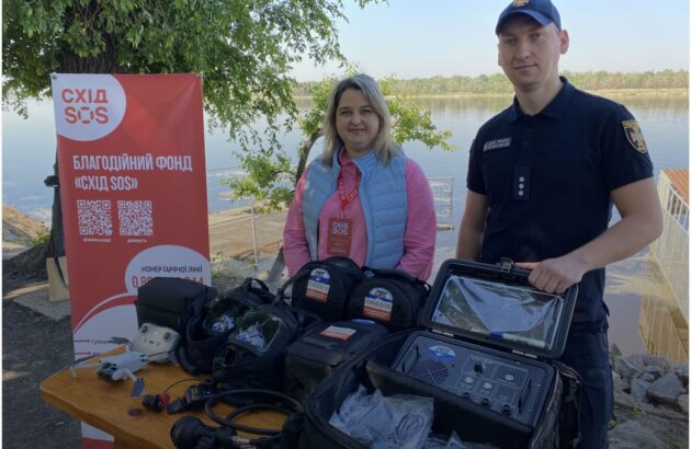 Донати в дії: передали ДСНС обладнання для підводних розмінувальних і пошукових робіт на суму майже 1 800 000 гривень