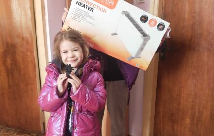 The Vostok SOS Charitable Foundation provides families with heating during the cold season