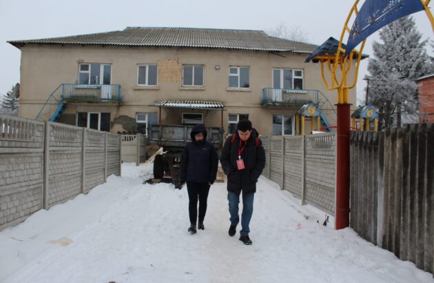 Будівництво терцентру в селі Плисків