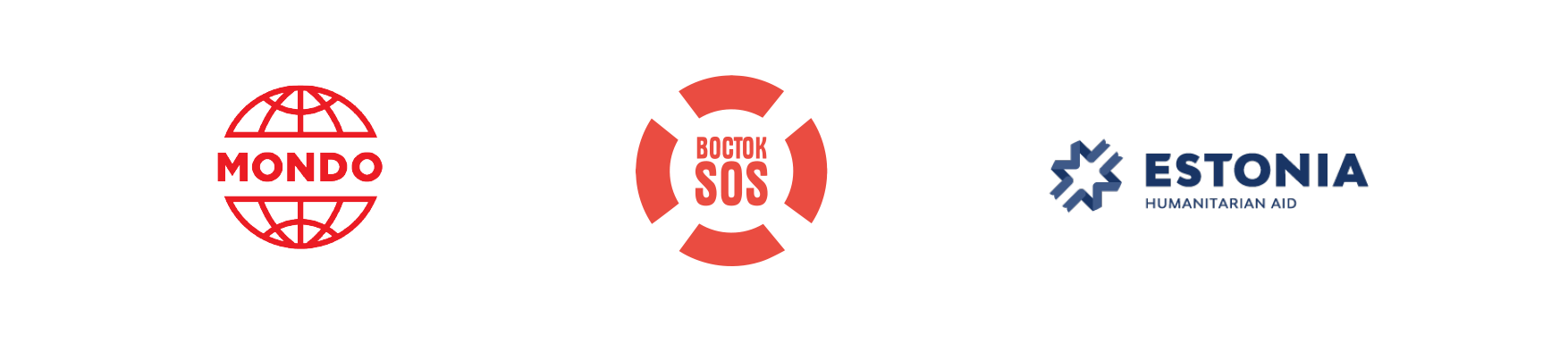 logo vostok-sos, mondo red, eha