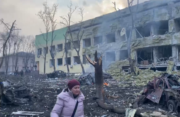 Russian Troops Carried Out an Airstrike on the Maternity Hospital:Children Who Were not even a Day Old Died