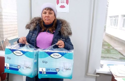 The Vostok SOS Charitable Foundation has delivered hygiene sets to residents of the frontline towns of the Donetsk region