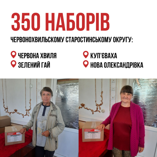 The Vostok SOS team delivered 1,094 family hygiene kits to the Kharkiv region | CF «East SOS», картинка №2