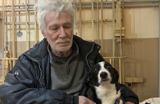 Saving Hera: the story of Mr. Volodymyr and Hera the dog from Pokrovsk