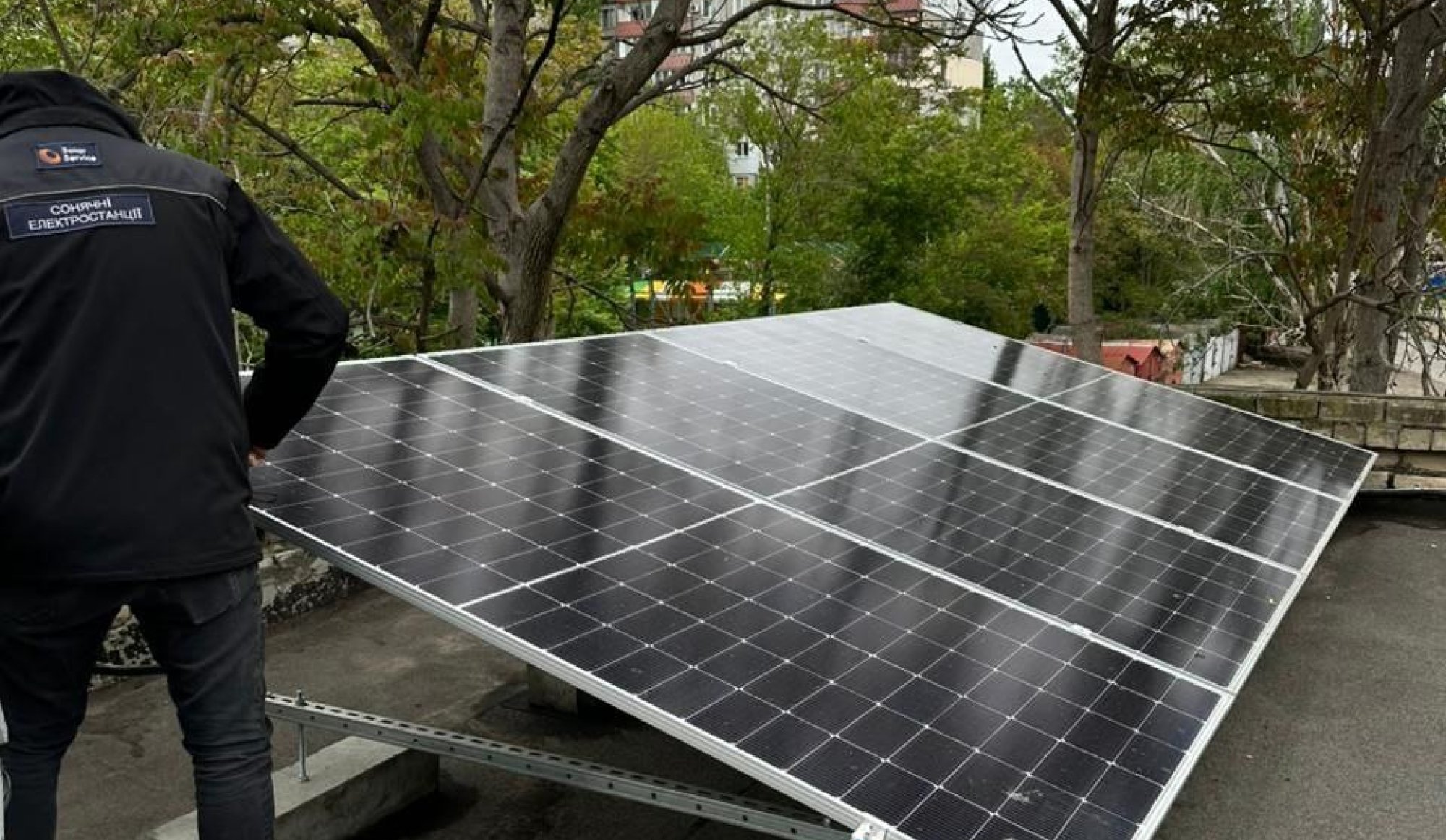 CF “East SOS” Sets Up Hybrid Solar Power Station in Mykolaiv | CF «East SOS», картинка №2