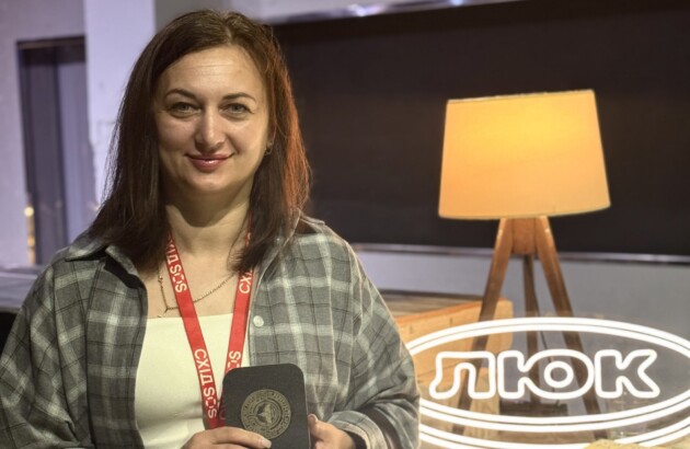 Команда Благодійного фонду «Схід SOS» отримала відзнаку премії «Золотий люк»!