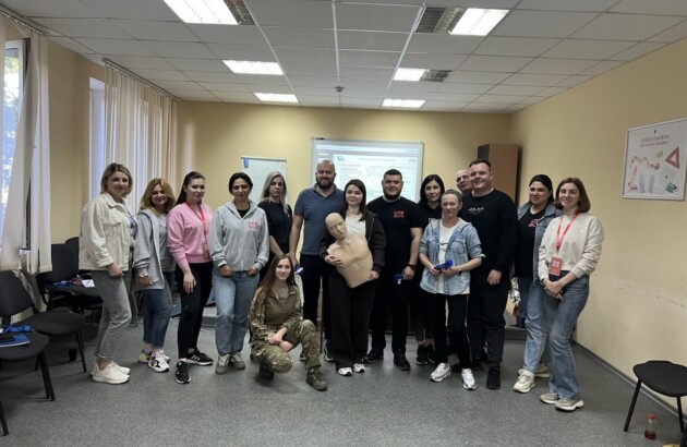 Коли важлива кожна секунда: команда БФ «Схід SOS» пройшла навчання від «Госпітальєрів»