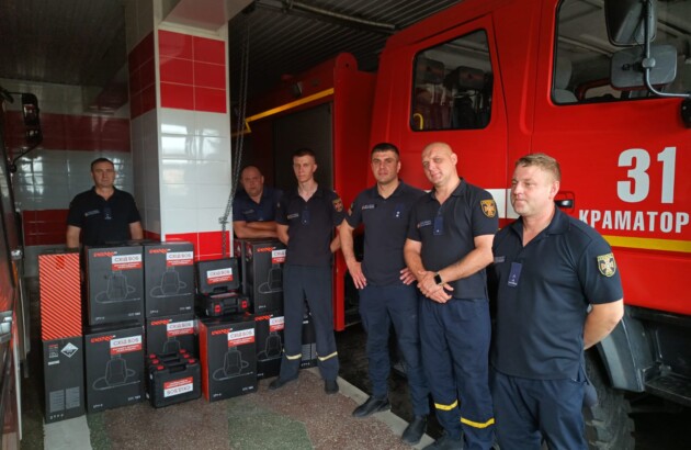 Донати в дії: БФ «Схід SOS» передав ДСНС Донецької та Запорізької областей техніку вартістю понад 93 000 грн