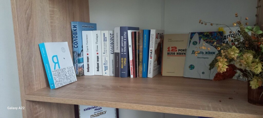 Книги від видавництва «Смолоскип» знайшли своїх читачів у двох прихистках на Київщині та Івано-Франківщині і в осередках «Затишно space» | БФ «Схід SOS», картинка №2