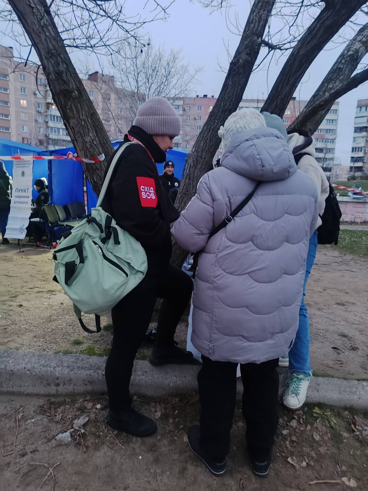 Команда БФ «Схід SOS» підтримала запоріжців після ворожого авіаудару | БФ «Схід SOS», картинка №2