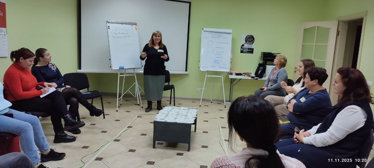 Навчання, що формує психологічну стійкість: підсумки тренінгів від БФ «Схід SOS» у листопаді | БФ «Схід SOS», картинка №3