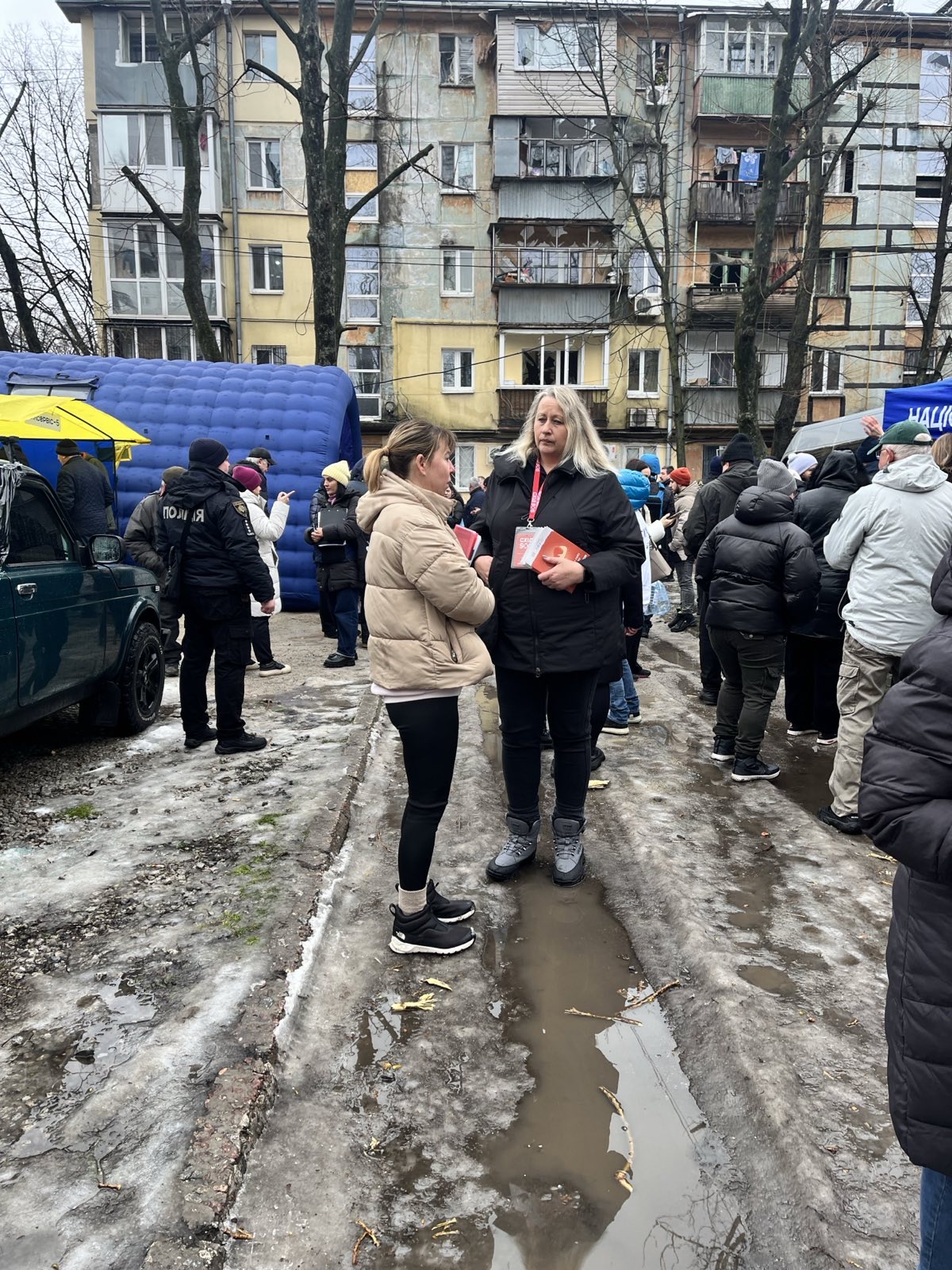 Команда БФ «Схід SOS» була поруч із постраждалими дніпрянами після ворожої атаки в ніч проти 7 січня | БФ «Схід SOS», картинка №1