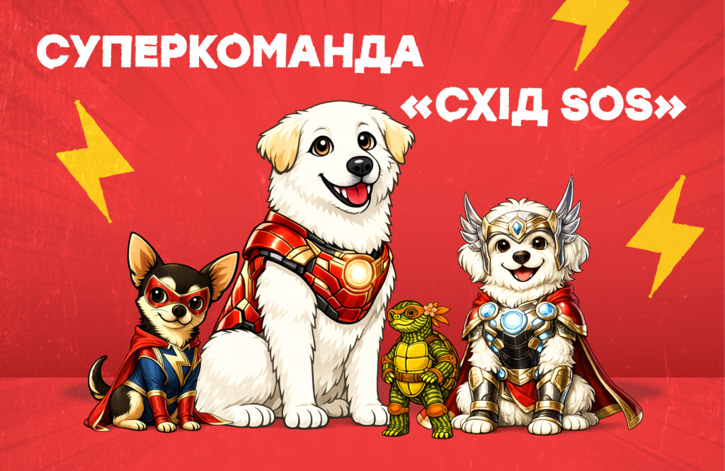 Суперкоманда БФ «Схід SOS»: продовжуємо розповідати про наших хвостатих помічників і помічниць | БФ «Схід SOS», картинка №1