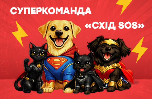 Суперкоманда «Схід SOS»: розповідаємо про хвостатих помічників фонду