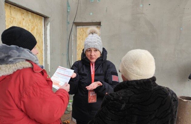 Команда БФ «Схід SOS» підтримала постраждалих запоріжців після нічної ворожої атаки