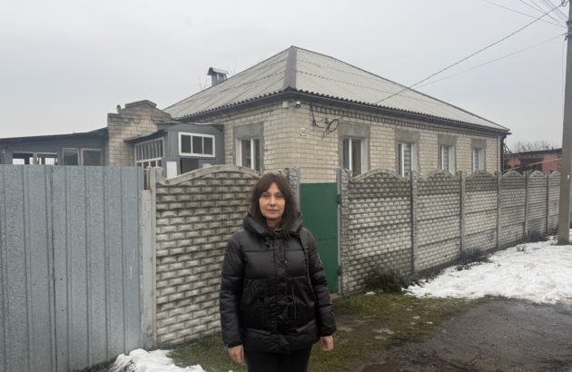 БФ «Схід SOS» відновив дах будинку вчительки Наталії з Ізюма 