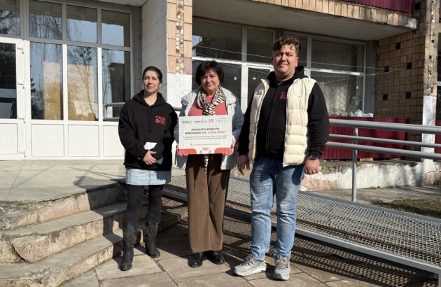 БФ «Схід SOS» завершив ремонт МТП у Степані на Рівненщині