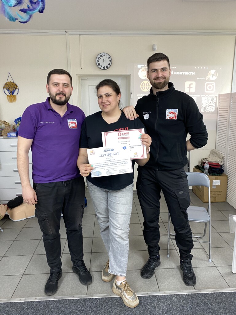 Діяти швидко та злагоджено: команди БФ «Схід SOS» у Запоріжжі та Дніпрі пройшли тренінги з надання домедичної допомоги | БФ «Схід SOS», картинка №4