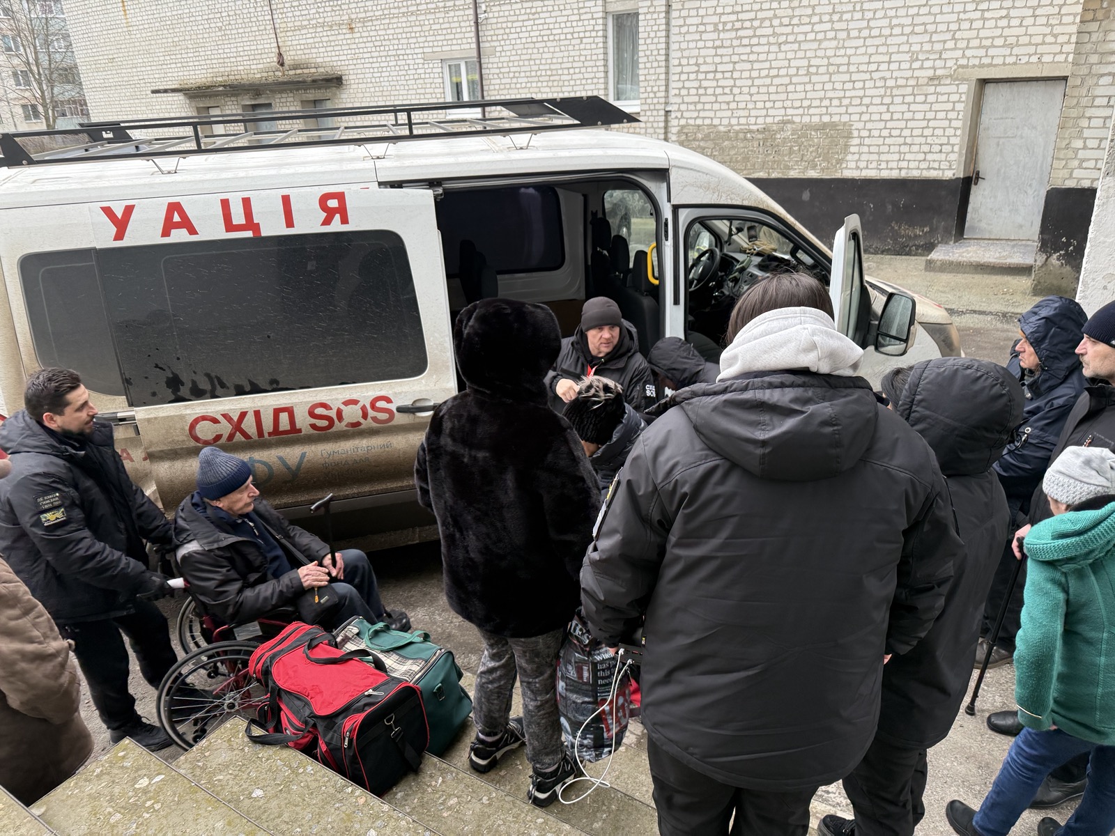 Підсумки січня–лютого: евакуація та логістична підтримка людей із прифронтових громад командою БФ «Схід SOS» | БФ «Схід SOS», картинка №3