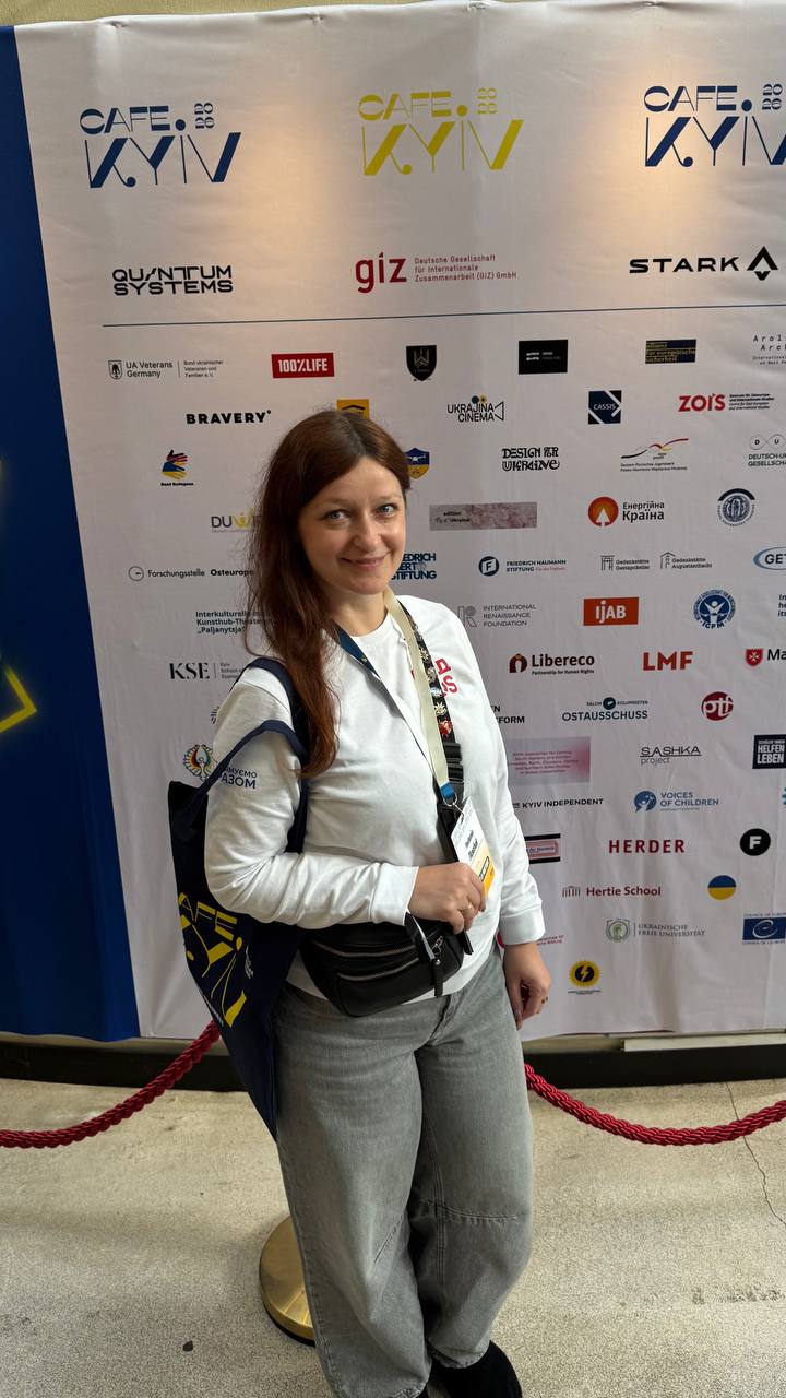 Про українську стійкість під час війни: БФ «Схід SOS» взяв участь у панельній дискусії в межах форуму Cafe Kyiv у Берліні | БФ «Схід SOS», картинка №3