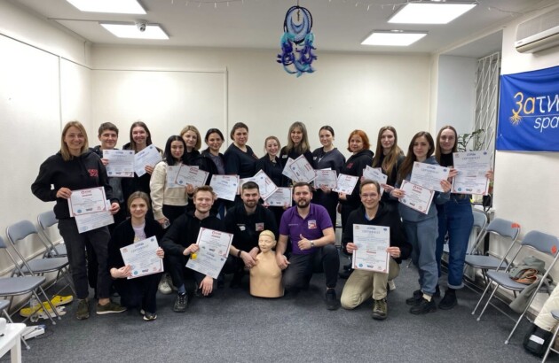 Діяти швидко та злагоджено: команди БФ «Схід SOS» у Запоріжжі та Дніпрі пройшли тренінги з надання домедичної допомоги
