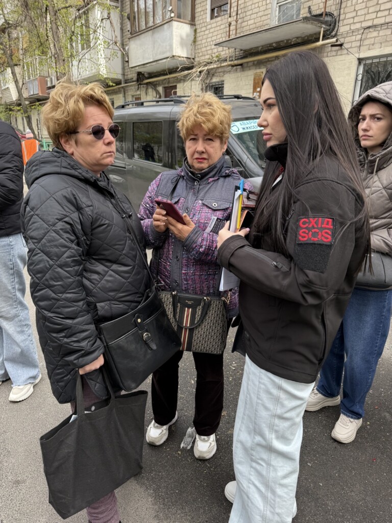 Команда БФ «Схід SOS» була поруч із постраждалими дніпрянами після ворожої атаки в ніч проти 23 квітня | БФ «Схід SOS», картинка №9