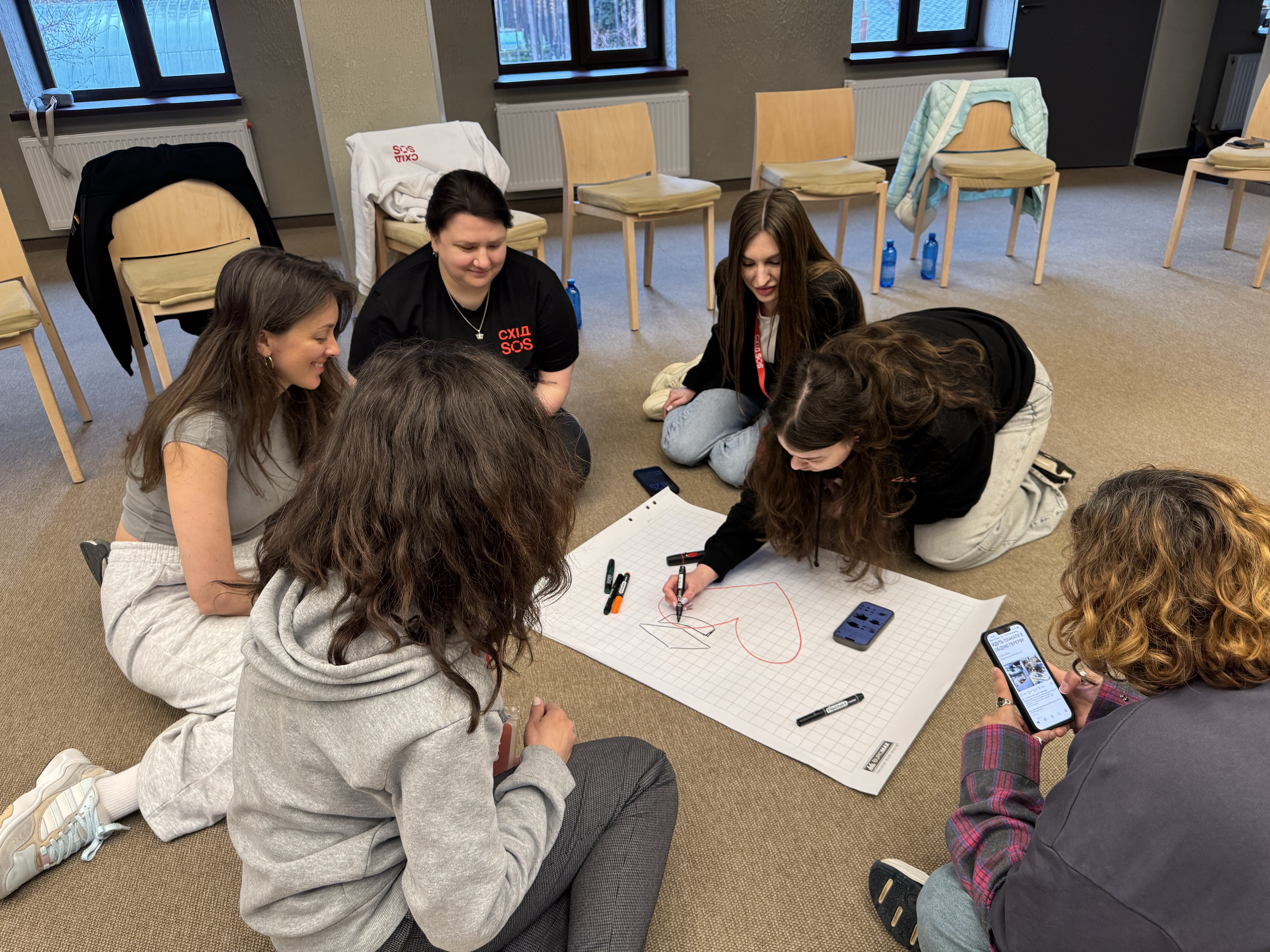 Психологічний напрям БФ «Схід SOS» провів стратегічне планування | БФ «Схід SOS», картинка №7