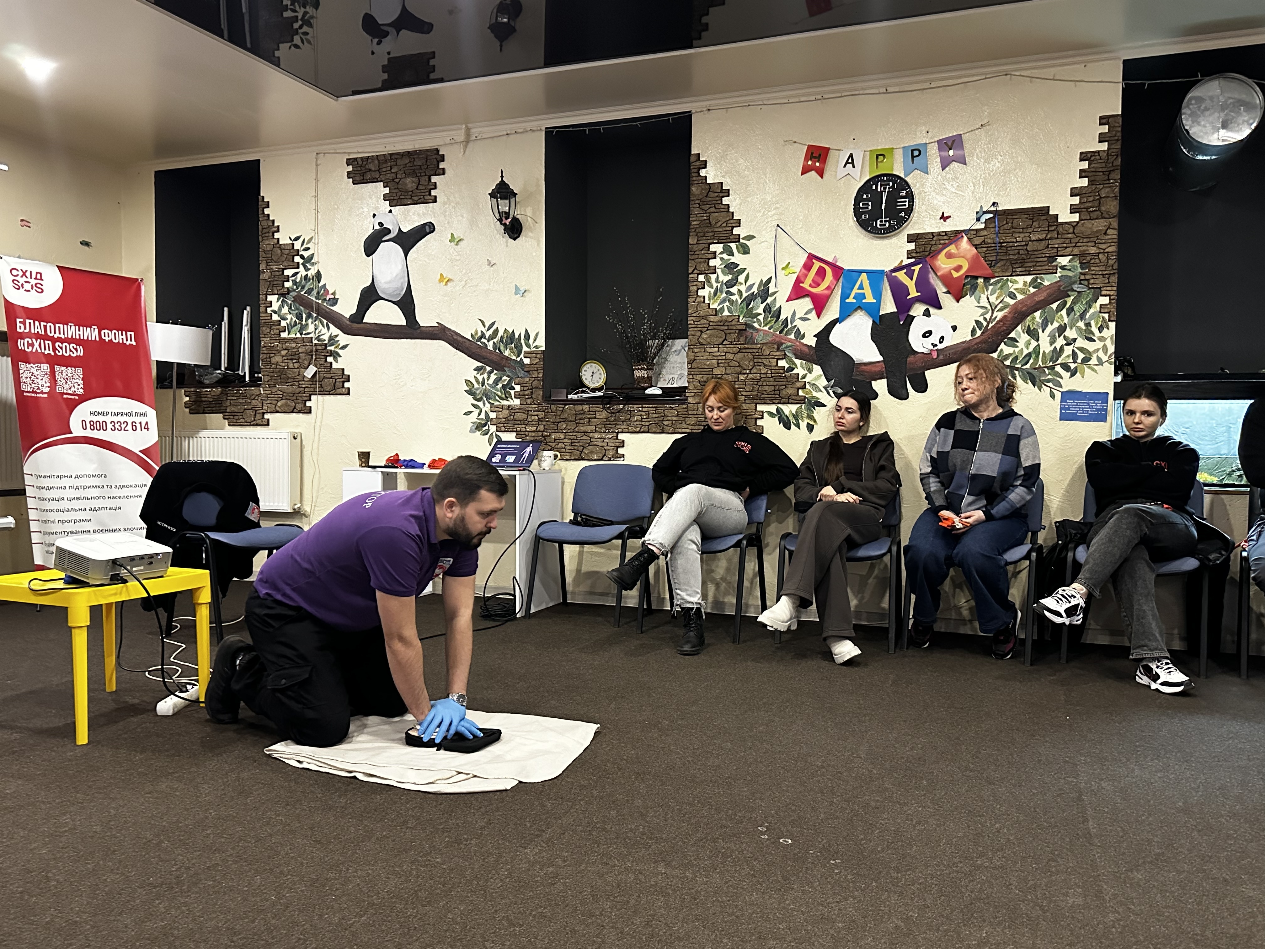 Команда БФ «Схід SOS» у Харкові пройшла дводенне навчання з домедичної допомоги | БФ «Схід SOS», картинка №1