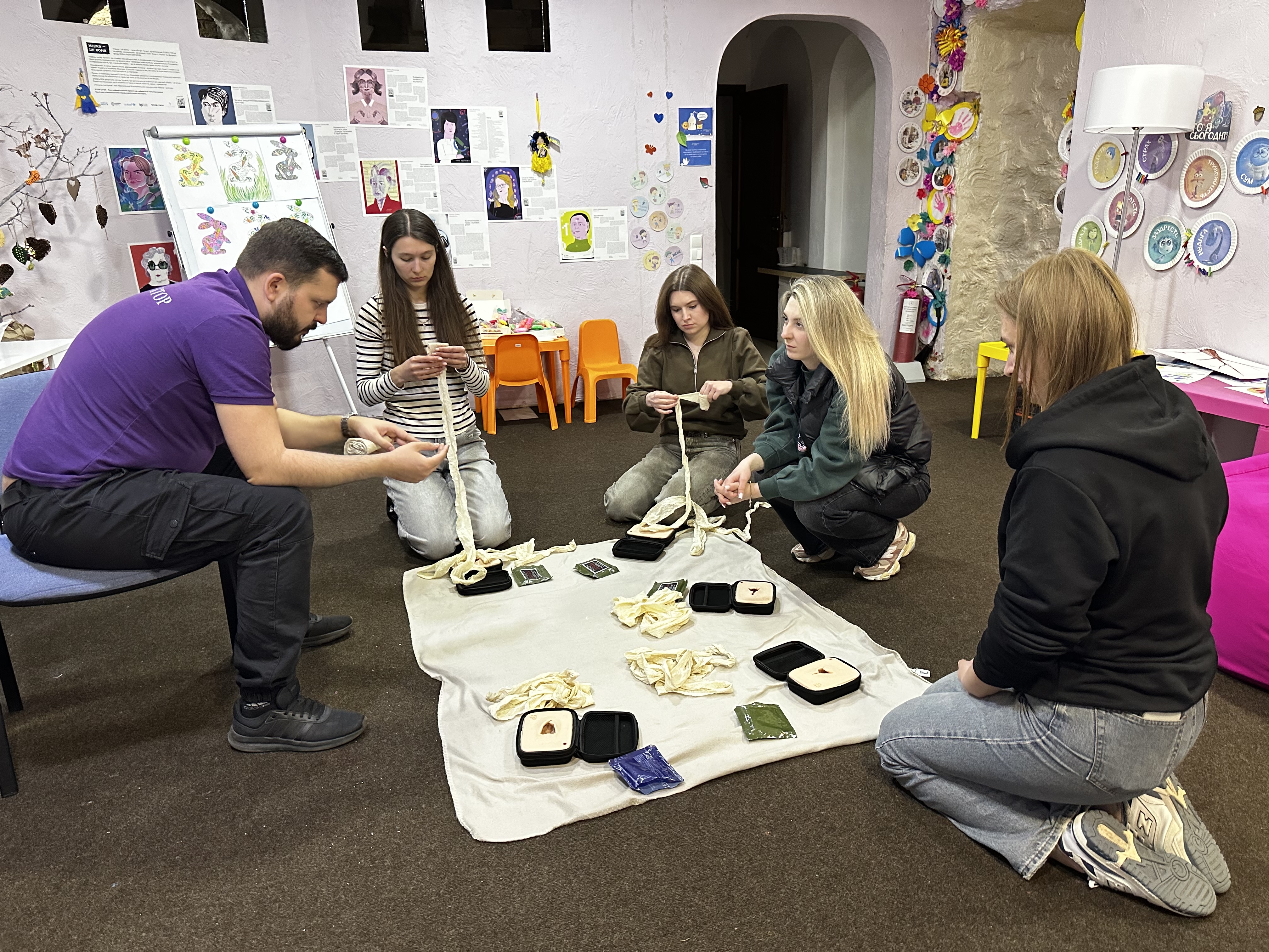 Команда БФ «Схід SOS» у Харкові пройшла дводенне навчання з домедичної допомоги | БФ «Схід SOS», картинка №5