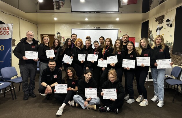 Команда БФ «Схід SOS» у Харкові пройшла дводенне навчання з домедичної допомоги