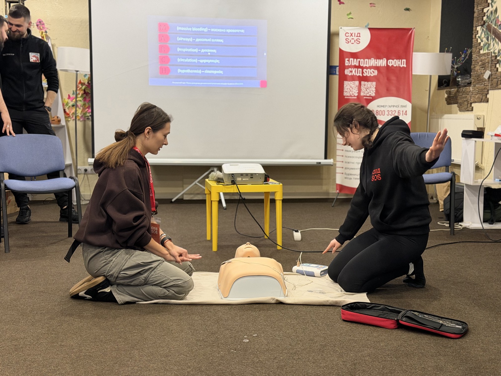 Команда БФ «Схід SOS» у Харкові пройшла дводенне навчання з домедичної допомоги | БФ «Схід SOS», картинка №7