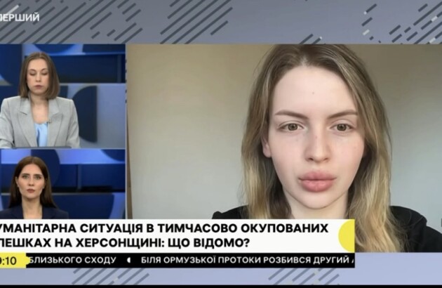 Координаторка напряму документування розповіла про гуманітарну катастрофу в Олешках в етері Суспільного