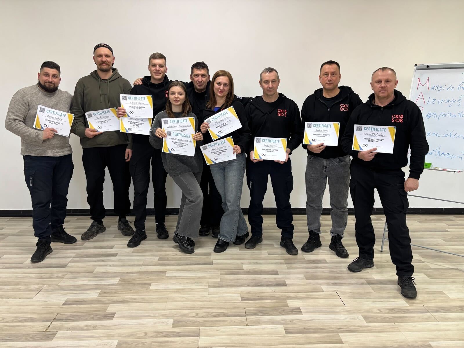 East SOS Team Improves Safety Skills During the Training in Dnipro | CF «East SOS», картинка №3
