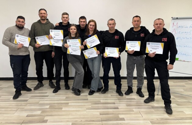 Команда БФ «Схід SOS» посилила безпекові навички під час навчання в Дніпрі