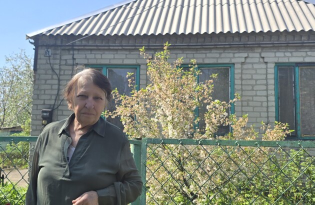 Історія пані Валентини з Олександрівки (Донеччина), чий дім відновив БФ «Схід SOS» після атаки рф