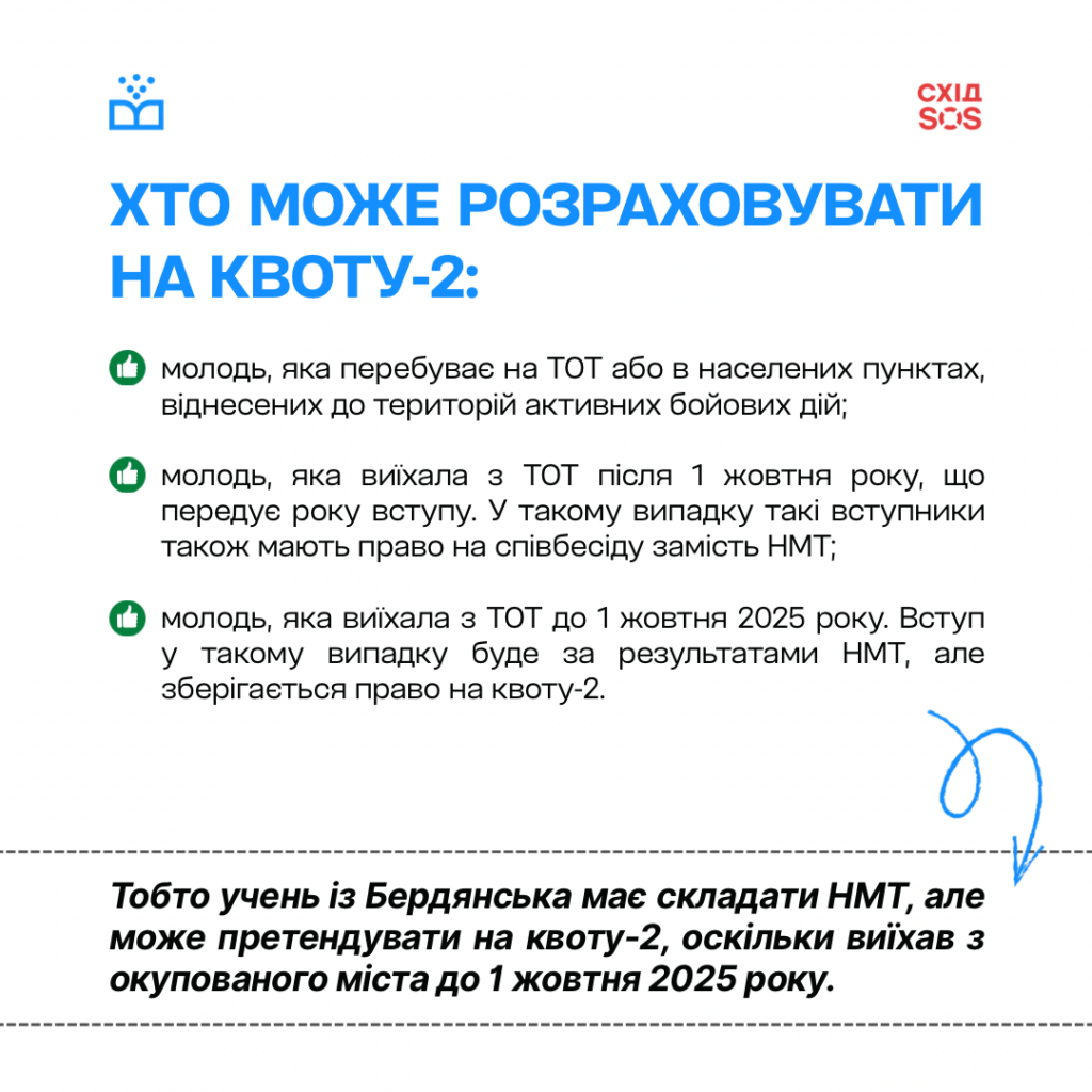 Як вступити до українських університетів із ТОТ: БФ «Схід SOS» для «Вчися.Медіа» | БФ «Схід SOS», картинка №3
