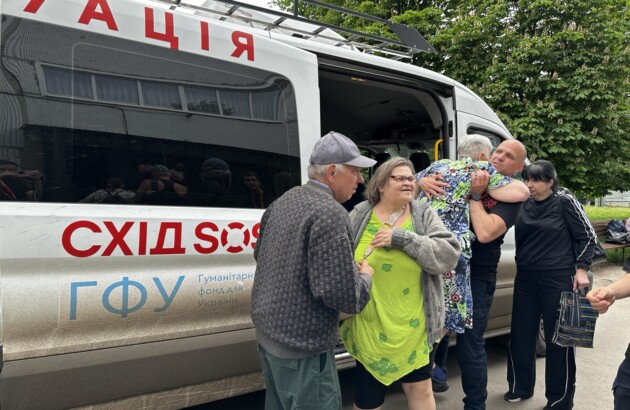 У травні БФ «Схід SOS» евакуював 534 людини з прифронту за фінансової підтримки Гуманітарного фонду для України (UHF)