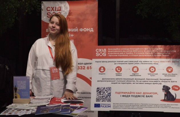 «У команді фонду я отримала простір для повної самореалізації та чітке відчуття, що моя щоденна праця змінює життя людей на краще», – проєктна менеджерка БФ «Схід SOS»