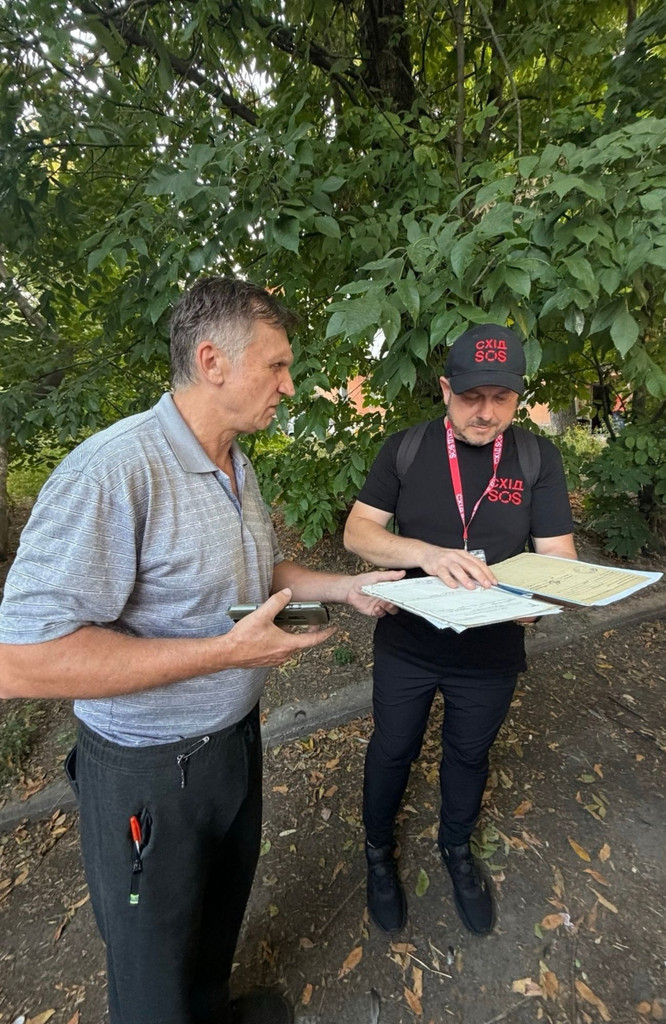 Ворожий удар по Дніпру: команда БФ «Схід SOS» підтримала постраждалих | БФ «Схід SOS», картинка №3