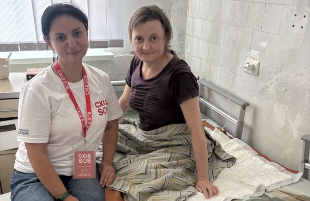 When war makes difficult life circumstances even harder: the story of support for Zoia, an evacuee from Kramatorsk